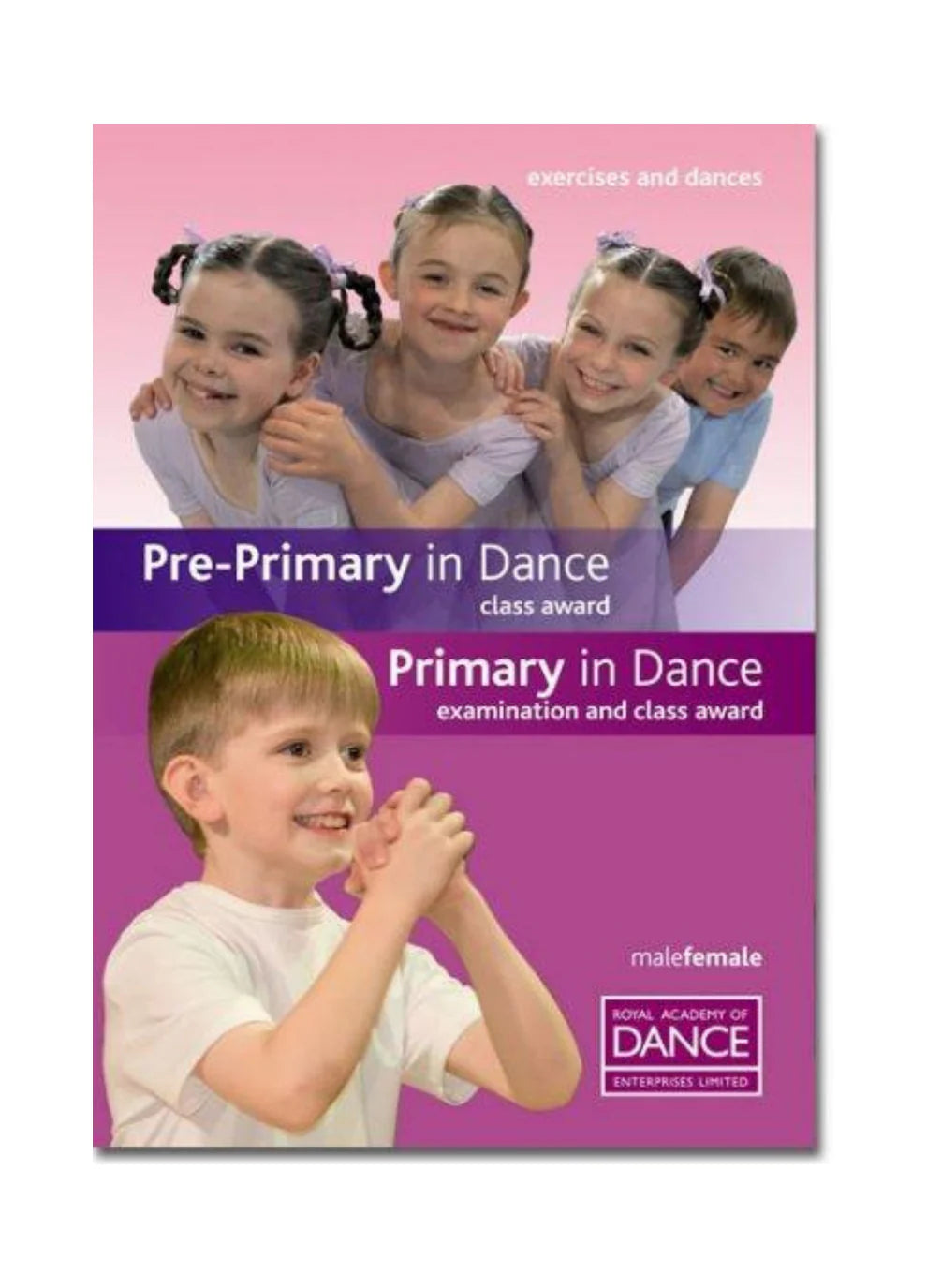 RAD Syllabus Book - Pre-Primary & Primary - Male/Female
